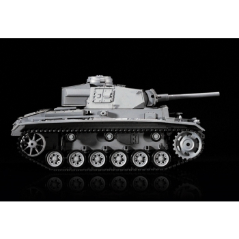 Ferngesteuerter Panzer ASG/IR/Sound/Rauch 1:16 Deutscher Panzerkampfwagen III (PzKpfw III) Ausf.L.SD.KFZ.141-1 RTR 2,4Ghz - Heng Long 3848-1U (S)